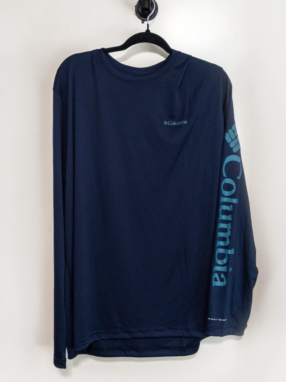 Columbia Men's Rapid Creek XL Long Sleeve SPF Navy Blue Regular Fit Shirt NWT